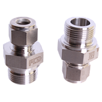 COM-12M-12G штуцер с наружной цилиндрической резьбой под металлическое уплотнительное кольцо O.D.