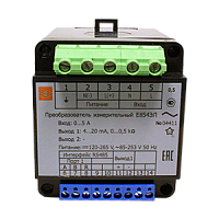 Е854ЭЛ-(0-500В)-220ВУ-В-В-1RS преобразователь измерительный