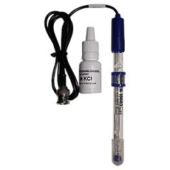 ЭСК-10603/4 pH-электрод стеклянный лабораторный комбинированный (0...12pH; pH=4,0; Ei=0мВ) (К80.10 - разъем BNC + штепсель ШП4-2, кабель 800 мм)