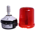 B300LDA050B/R Spectra маяк светодиодный многофункциональный красный, 10-50V DC, 16 светодиодов, Изображение №2