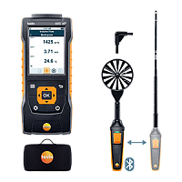 Testo-440-delta-P прибор измерения скорости и оценки качества воздуха в помещении, для вентиляции 2