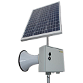 С-40/4ЭАgsm-sol сирена электронная с питанием от солнечных батарей, GSM (1 громкоговоритель 40 Вт)