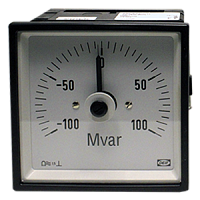 WQ96-c, 3Var4, -100-0-100MVar, 13800/100VAC, 6000/5A варметр