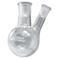 КГУ-2-1-100-19/26-14/23 колба круглодонная с двумя горловинами, 100 мл, ТУ 9464-019-29508133-2015