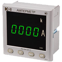 PA194I-2K1Т-00001-100/5А-К-0,5 амперметр переменного тока одноканальный