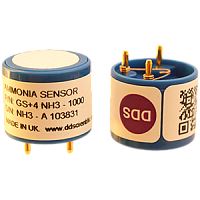 GS+4NH3-1000 сенсор аммиака электрохимический, 0-1000 ppm