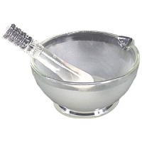 Ступка стеклянная с пестиком, 180 мм, ТУ 4320-012-29508133-2009