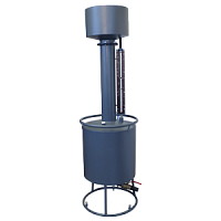 М2Р-50-СШ-0,1% мерник эталонный 2-го разряда из нержавеющей стали с пеногасителем и спецшкалой