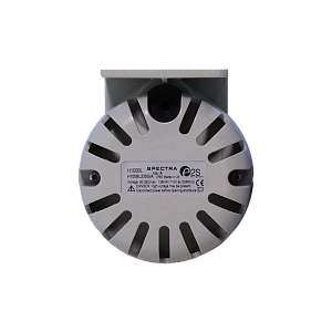 H100BL030G/A Spectra оповещатель звуковой со светодиодным маяком, оранжевый, 100 dB, 12-30V DC, Изображение №3