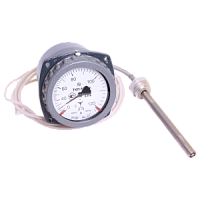 ТКП-100Эк-12Х18Н10Т-Б-кл.т.1,5 термометр манометрический с длиной капилляра до 10м