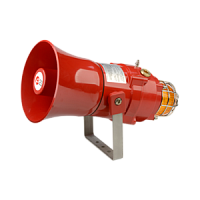 BExCS11005DPFDC012AB1A1R/C сирена-маяк проблесковый ксеноновый взрывозащищенный, прозрачный, 12V DC