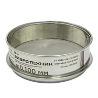 С12/38К сито лабораторное контрольной точности с сеткой из нерж. стали, ячейки 0,075...0,090 мм