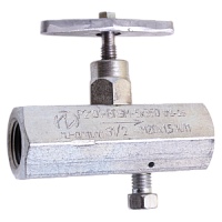 Р2101-ВПЭМ-005.350-G1/2-В/М20х1,5-В-09Г2С-ХЛ1 клапан запорный прямоточный со спускным клапаном