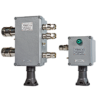 КЗГП-ВЭЛ-3.2-25/1-РЕ/2-СК-(С-1БМ-М25)х1(А)-2ExeIIT5-В1,5 коробка зажимов взрывозащищенная