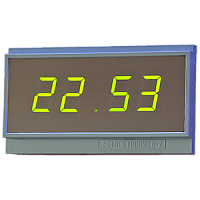 Электроника7-256СМ4 часы электронные офисные первичные, 0.5 кд (зеленая индикация)