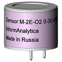 М-2E-O2 сенсор электрохимический на кислород, 0-30%об.