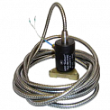 ВК-310С вибропреобразователь со встроенным предусилителем, кабель 10м, металлорукав в ПВХ оболочке, магнит на трубу, поверка, алюминий