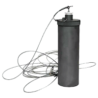 ПЭ-1640 пробоотборник для нефти и масел, объем 0,75л (с тросом стальным 10м)