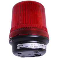 B200LDA230B/R Spectra маяк светодиодный индикаторный красный, 90-230V AC, 9 светодиодов