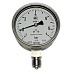 232.50.100-(0-6000)psi-снизу-G1/2B-кл.т.1,0 манометр из нержавеющей стали, Изображение №1