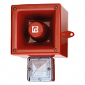AL112NHAC230G/R AlertAligh сигнализатор светозвуковой светодиодный, красный, 119 dB, 230V AC