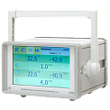 ИВГ-1/8-Т-8Р-8А-(Е7) измеритель-регулятор микровлажности газов стационарный с сенсорным дисплеем, в металлическом корпусе (блок без преобразователей)