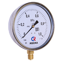 ТМ-620Р.00-(0...16-60)МПа-кл.т.1,0 манометр виброустойчивый
