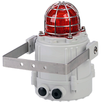 MBX05AC230AN1A1R/R сигнализатор оптический морского исполнения, линза красная, 5J, 230V AC