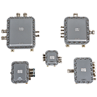 КЗВА-ВЭЛ3-25/32-(Н-2БМ-М20)х10(А)-(Н-2БМ-М20)х2(C)-1ExdIIBT6Gb-B1,5 коробка клеммная взрывозащищенная