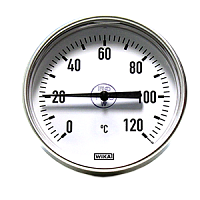 A50.10.063-(0...+120°С)-60х9мм-G1/2B-кл.т.2,0 термометр биметаллический с защитной гильзой (шток алюминий)