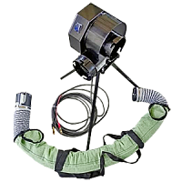 ВП-500-(12/220В) вентилятор переносной для продувки колодцев, гибкий рукав 10м, тренога