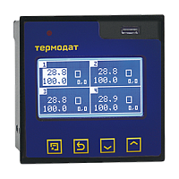Термодат-17М6/4УВ/4Р/485/4Gb/F регулятор температуры