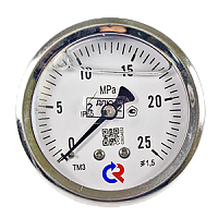 ТМ-321Т.00-(0...16-60)МПа-кл.т.1,5 манометр коррозионностойкий