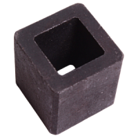 SSQ17x27 переходник полый квадрат на квадрат (17мм х 27мм, высота 28-30мм)