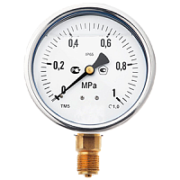ТМ-520Р.00-(0...16-60)МПа-кл.т.1,0 манометр виброустойчивый