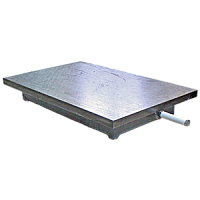 Плита поверочная чугунная 630х400, ручная шабровка рабочих поверхностей (исп.1), кл.т.1