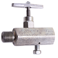 Р2101-ВПЭМ-005.350-М20х1,5-Н/М20х1,5-В-09Г2С-ХЛ1 клапан запорный прямоточный со спускным клапаном