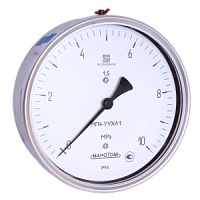 МП4-У-ОШ-УХЛ1-(0-6...100)кгс/см2-кл.т.1,5-IP54 манометр технический показывающий