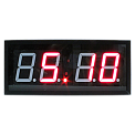 ЧС-100b-школа-NTP-R станция часовая с синхронизацией от NTP-сервера (красная индикация)