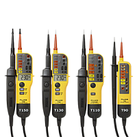 Fluke-T150 тестер-пробник промышленный с ЖК-экраном и возможностью подключения нагрузки