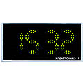 Электроника7-2110С4 часы электронные уличные автономные, 2.5 кд (зеленая индикация)