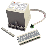 Е858-(45...55Гц)/100В-1-R2-х-х-220AC/DC-ЕВ20-Е8DU-25-G-5DC преобразователь измерительный частоты переменного тока