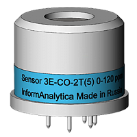3E-CO-2Т(5) сенсор электрохимический на оксид углерода, 0-120 ppm