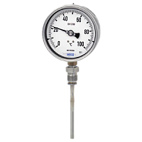 R73.160/2-(0...+200°C)-160х8мм-снизу-M20x1,5-кл.т.1,0 термометр манометрический