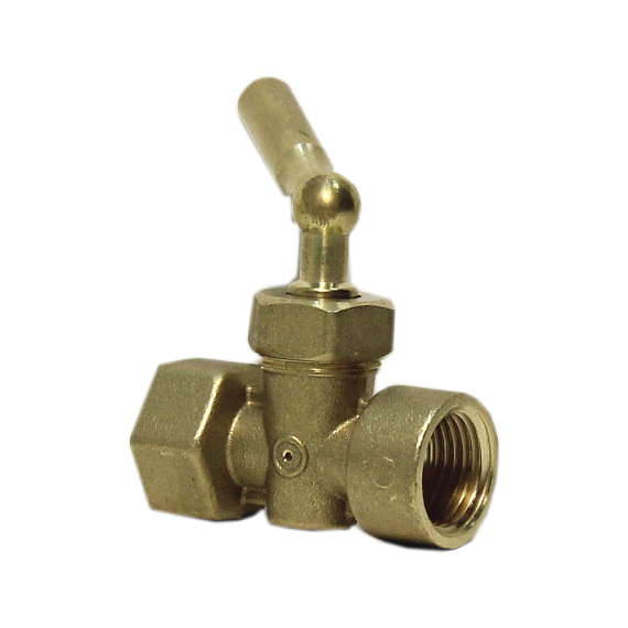 ICMA-151-Ду15-PN16-(-20..+230°C)-G1/2-внутр-внутр-латунь кран трехходовой, Изображение №1