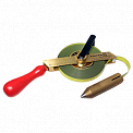 Hartwig рулетка погружная с лотом, длина 50 м, вес лота 700 гр, груз острый латунь