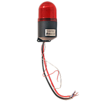 SNT-EK7022-S1-1 оповещатель светозвуковой со светодиодным маяком (постоянный), красная линза, 95-127 dB, 40-250V AC/DC