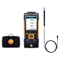 Testo-440 прибор измерения скорости и оценки качества воздуха в помещении, комплект с крыльчаткой