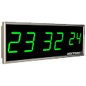 Электроника7-276СМ6 часы электронные офисные автономные, 0.5 кд (зеленая индикация)