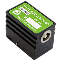 П121-5,0-75-d6 преобразователь пьезоэлектрический наклонный совмещенный, с калибровкой